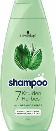 Schwarzkopf Shampoo 7 Kruiden Organic 7 Herbs – 400 ml