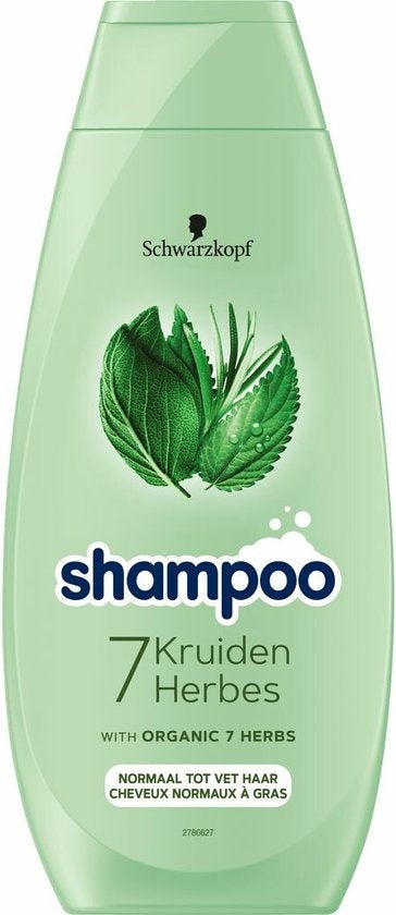Schwarzkopf Shampoo 7 Kruiden Organic 7 Herbs – 400 ml
